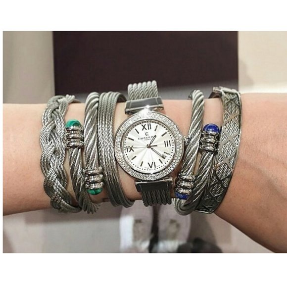 CHARRIOL Sterling Silver Braided Bracelet - Picture 2 of 9